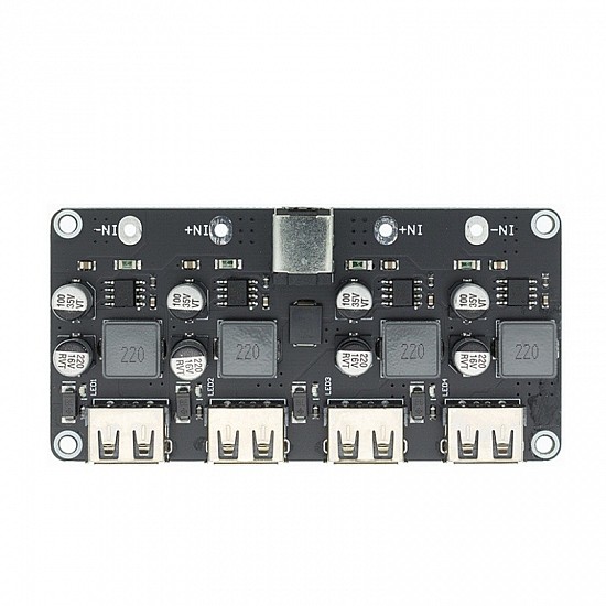 DC step-down QC2.0 QC3.0 Fast Charging 4 Ports Charging Board