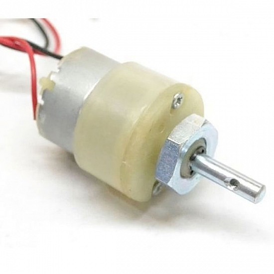 DC 12V 1000RPM Metal Geared Motor - DC Gear Motor - Motor and Driver