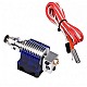 E3D V6 J-Head Hotend Extruder 1.75mm Filament 0.2mm Nozzle with Fan Duct