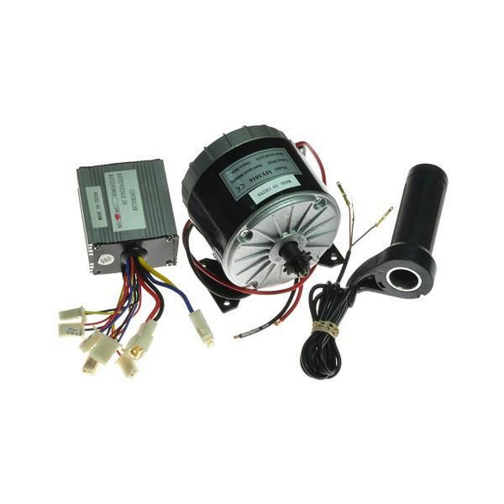 MY1016 350W Motor Motor Controller Twist throttle for DIY