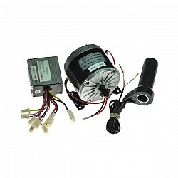 MY1016 350W Motor + Motor Controller + Twist throttle for DIY ELECTRIC BICYCLE KIT
