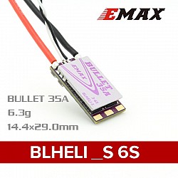 EMAX 35A 3-6S ESC BLHELI_S Bullet Series 6.3g Support Onshot42 Multishot