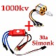 1000kv A2212 Brushless Motor with Simonk 30A ESC For RC Airplane / Quadcopter / Multirotor - Brushless Motor - Multirotor