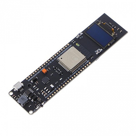 ESP32 Wifi and Bluetooth 0.96 inch OLED Development Board with18650 Battery Case