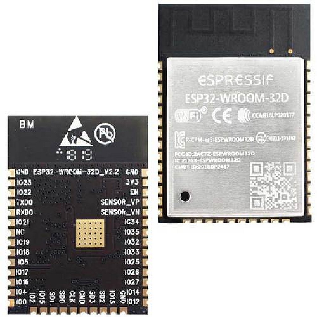 Buy ESP32-WROOM-32D Wifi + BT + BLE Module - Espressif - KTRON India