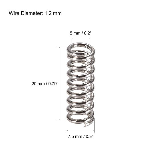 Extruder Compression Strong Spring for 3D Printer Bed Levelling