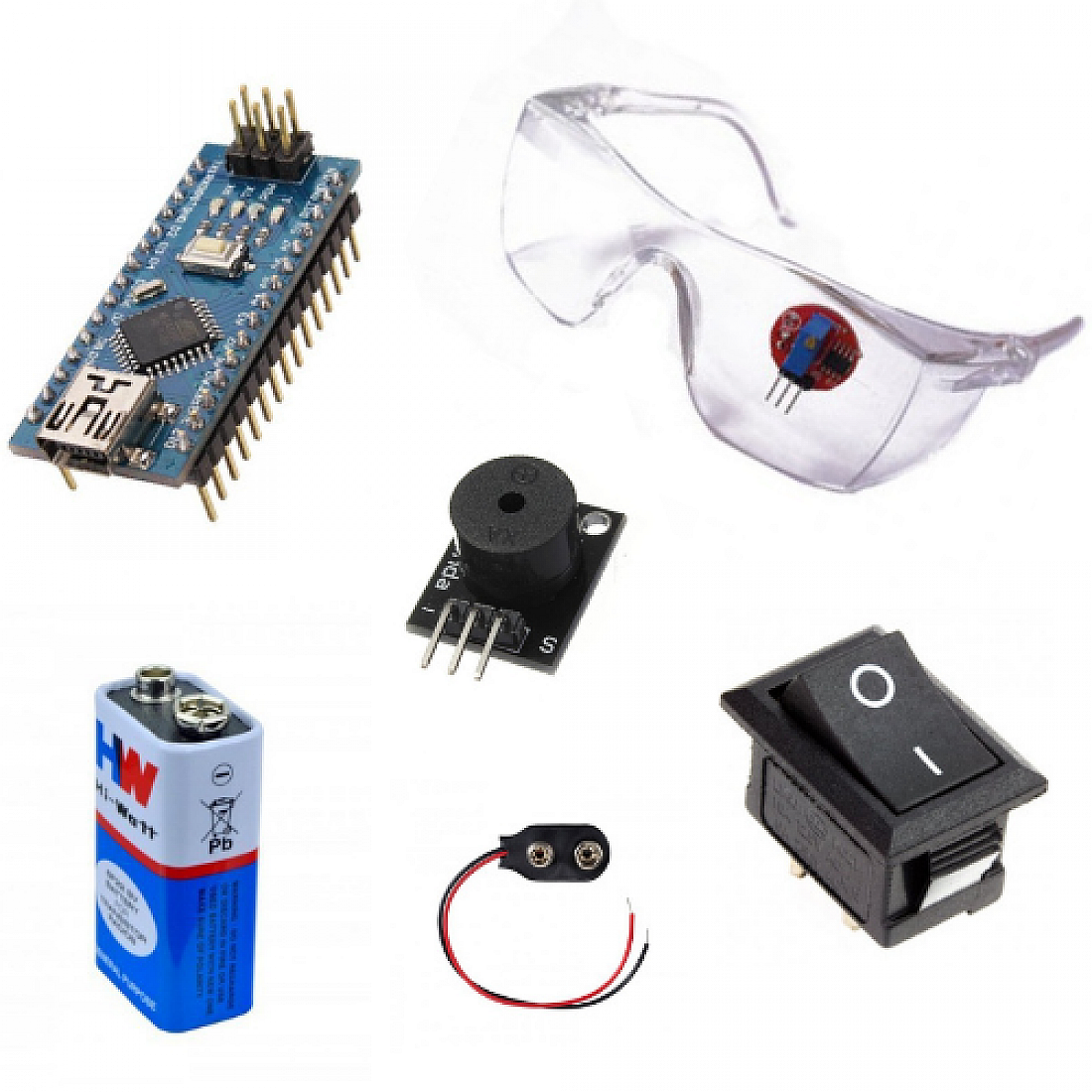 Eye blink sensor project kit