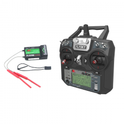 Flysky FS-i6X 2.4GHz 10CH AFHDS 2A RC Transmitter With FS-iA10B 2.4GHz 10CH Receiver