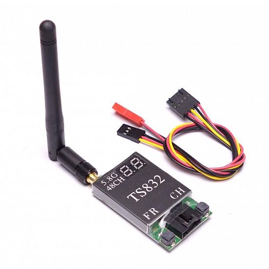 FPV 5.8G 600MW 48 Channel Wireless AV TX & RX TS832 RC832 - Wireless Audio Video Transmitter Receiver system - Multirotor FPV 5.8G 600MW 48 Channel Wireless AV TX & RX TS832 RC832 - Wireless Audio Video Transmitter Receiver system - FPV - Multirotor