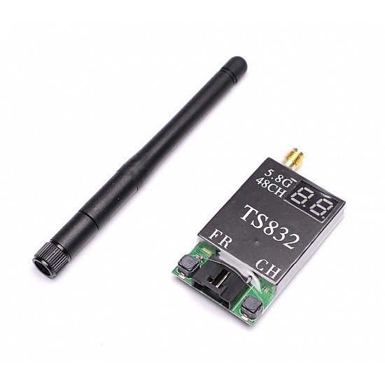 FPV 5.8G 600MW 48 Channel Wireless AV TX & RX TS832 RC832 - Wireless Audio Video Transmitter Receiver system - Multirotor FPV 5.8G 600MW 48 Channel Wireless AV TX & RX TS832 RC832 - Wireless Audio Video Transmitter Receiver system - FPV - Multirotor
