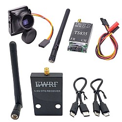 FPV Camera kit with UVC 5.8G OTG Phone FPV Receiver, TS835 FPV Transmitter and 1200TVL CMOS Camera