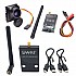 FPV Camera kit with UVC 5.8G OTG Phone FPV Receiver, TS835 FPV Transmitter and 1200TVL CMOS Camera