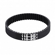 GT2 110mm Long Closed Loop 6mm Rubber Timing Belt for 3D Printer