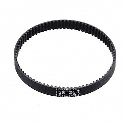 GT2 158mm Long Closed Loop 6mm Rubber Timing Belt for 3D Printer