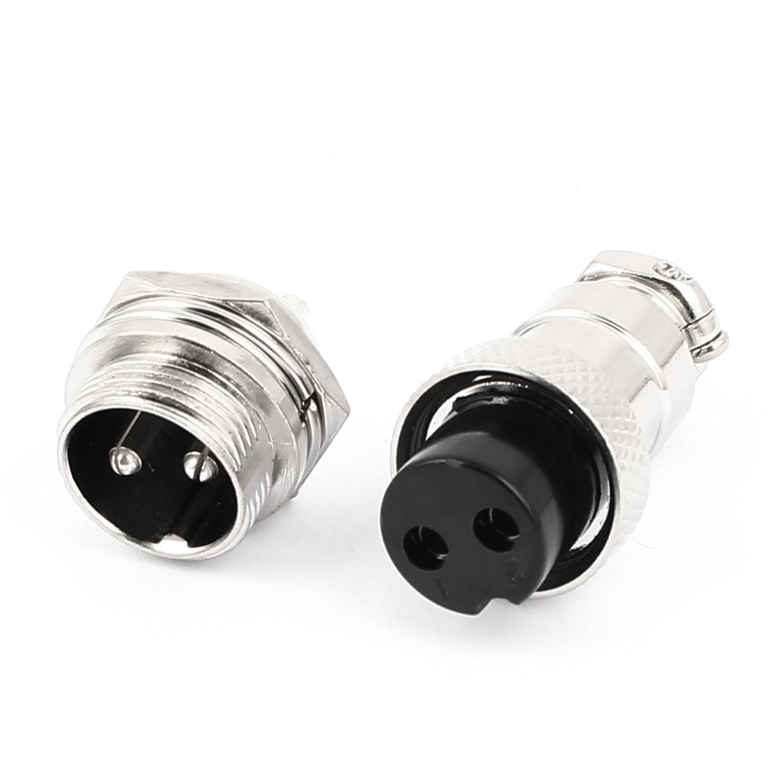 GX16 2Pin Circular Aviation Socket Plug Male and Female Panel Connector