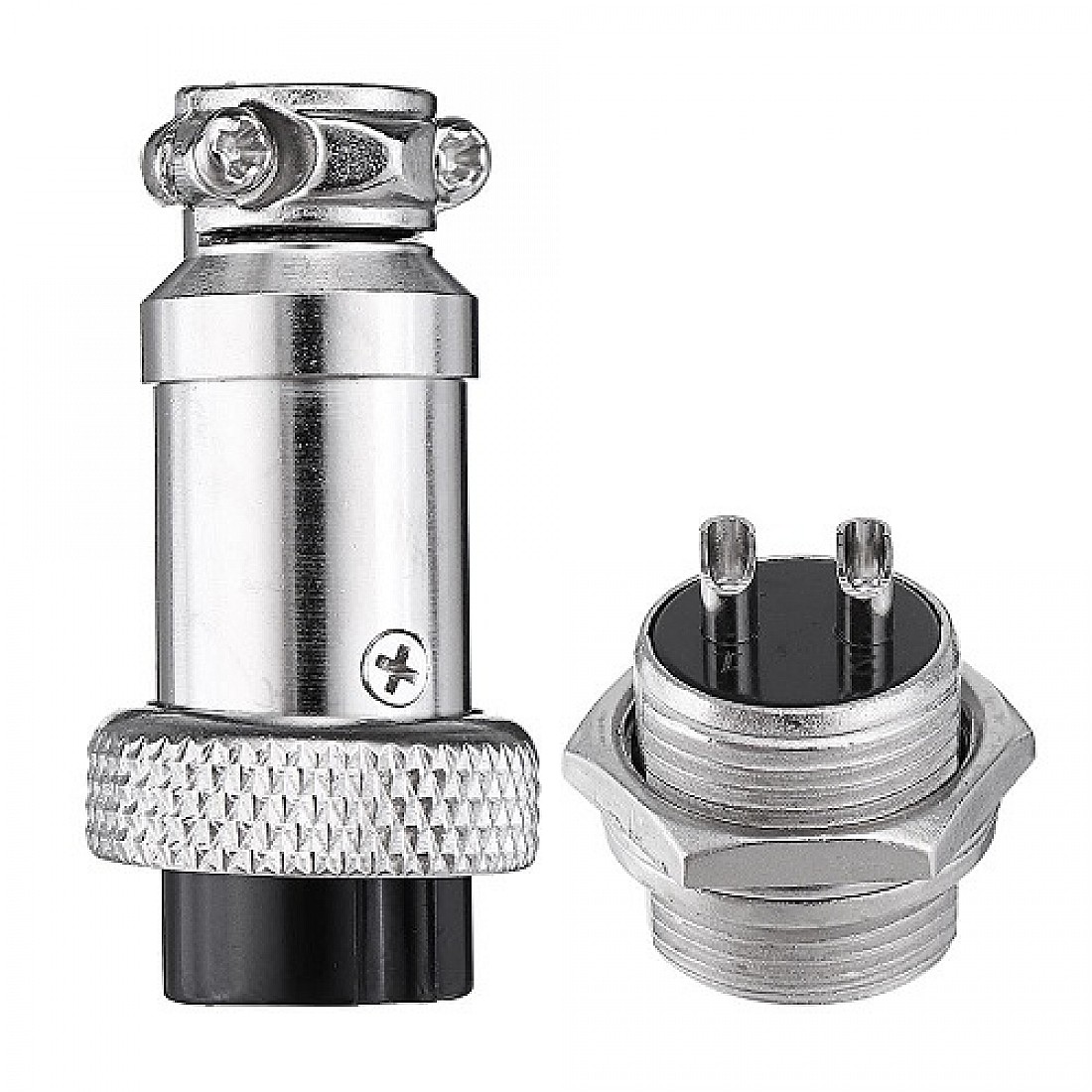 GX16 2Pin Circular Aviation Socket Plug Male and Female Panel Connector