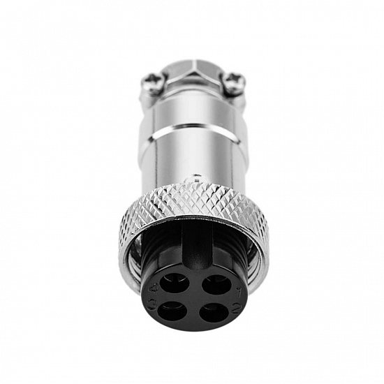 GX16 4-Pin Circular Aviation Socket Plug Male and Female Panel Connector