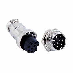 GX16 9-Pin Circular Aviation Socket Plug Male and Female Panel Connector