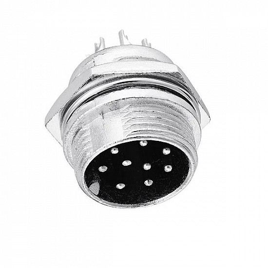 GX16 9-Pin Circular Aviation Socket Plug Male and Female Panel Connector