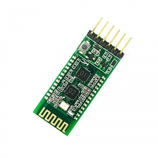 HC-02 Bluetooth Module Dual Mode Wireless Bluetooth Serial Port Transmission Compatible with HC-05/06 Module