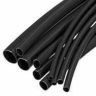 16mm 1-meter Heat Shrink Polyolefin Sleeve Black