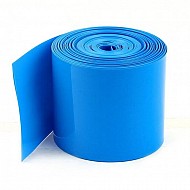 48mm1-Meter PVC Heat Shrink Sleeve Blue for Lithium Cell Pack