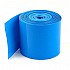 128mm 1-Meter PVC Heat Shrink Sleeve Blue for Lithium Cell Pack