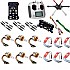 Hexacopter Drone Combo with Pixhawk and 10ch FlySky FS-I6S (Motor + ESC + Propeller + Flight Controller + Frame + TX-RX Flysky FSi6+ Power module + Belt)