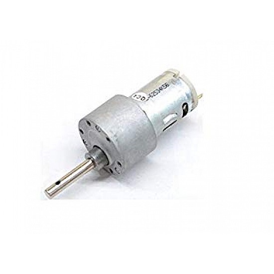 High Torque Side Shaft DC Metal Geared Motor -300RPM - DC Gear Motor - Motor and Driver