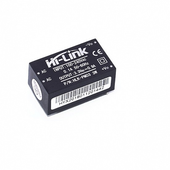 HLK-PM03 3.3V/3W Switch Power Supply Module HLK-PM03 3.3V/3W Switch Power Supply Module