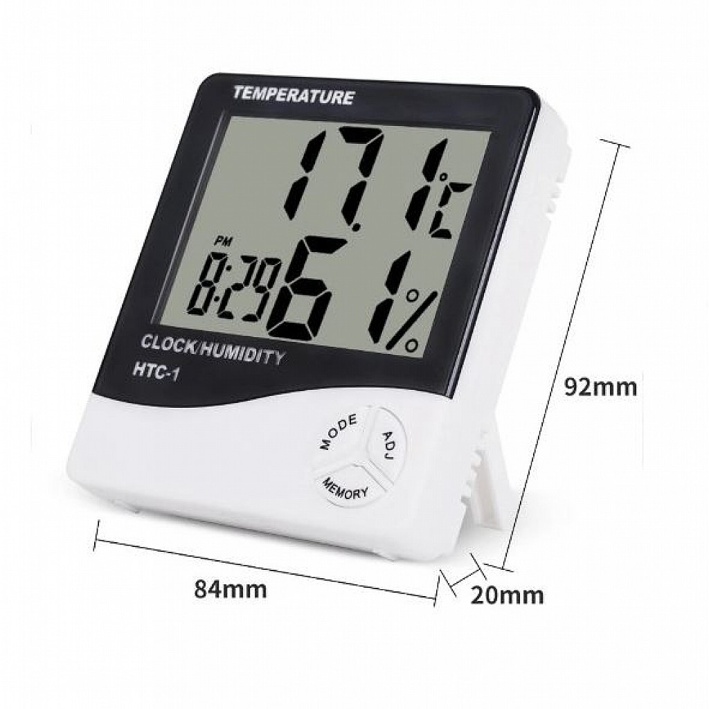 HTC-1 High Precision Large-Screen Electronic Indoor Temperature