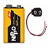 Nippo Battery 9V With Connector For Arduino/ Robotics