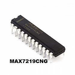 MAX7219CNG LED Display Driver (8-Digit) IC