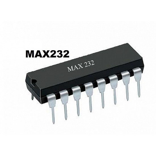 MAX232 - Dual Driver/Receiver IC - ICs - Integrated Circuits & Chips - Core Electronics