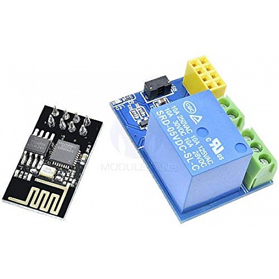 IOT ESP8266 ESP01S WiFi 5V 1 Channel Relay Module Remote Control Switch for Smart Homes