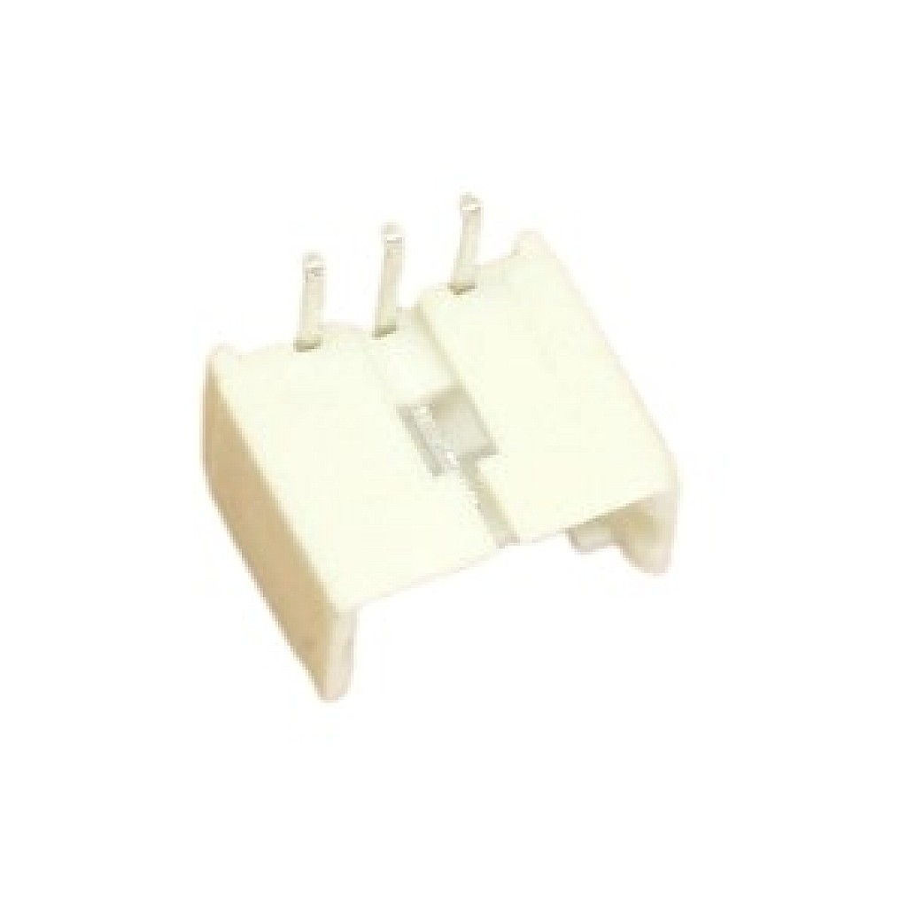 JST-XH 1.25mm 3 Pin Curved Male Connector