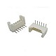 JST-XH 1.25mm 6 Pin Curved Male Connector