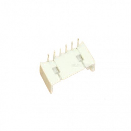 JST-XH 1.25mm 6 Pin Curved Male Connector