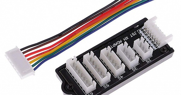 OTOTEC Balance Ladeadapter Für 2S-6S LiPo Akkus – JST-XH Anschluss, Mit Kabel