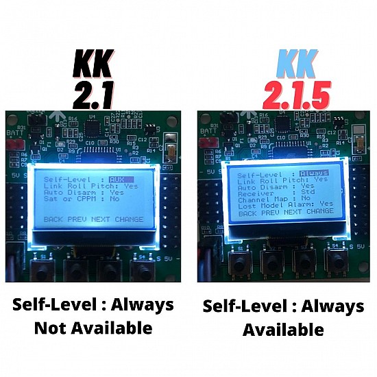 KK2.1.5 LCD Flight Controll Board for FPV Racing Drone KK Flight Controller | FlyRobo