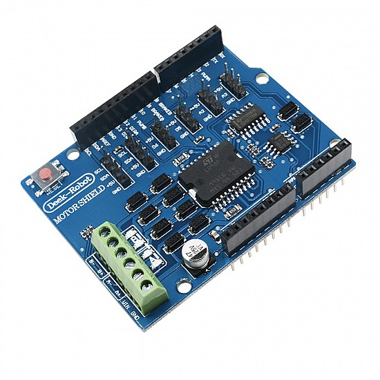 L298P 2A Dual Channel DC Motor Driver Shield Module