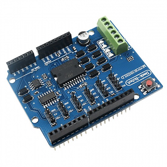 L298P 2A Dual Channel DC Motor Driver Shield Module