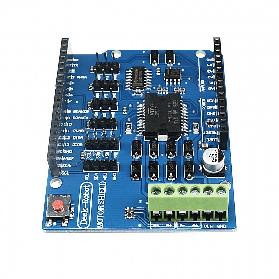 L298P 2A Dual Channel DC Motor Driver Shield Module