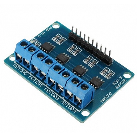 L9110S 4-Channel DC Motor Driver Broad