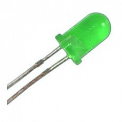 Green LED 5mm  (Light Emitting Diod)
