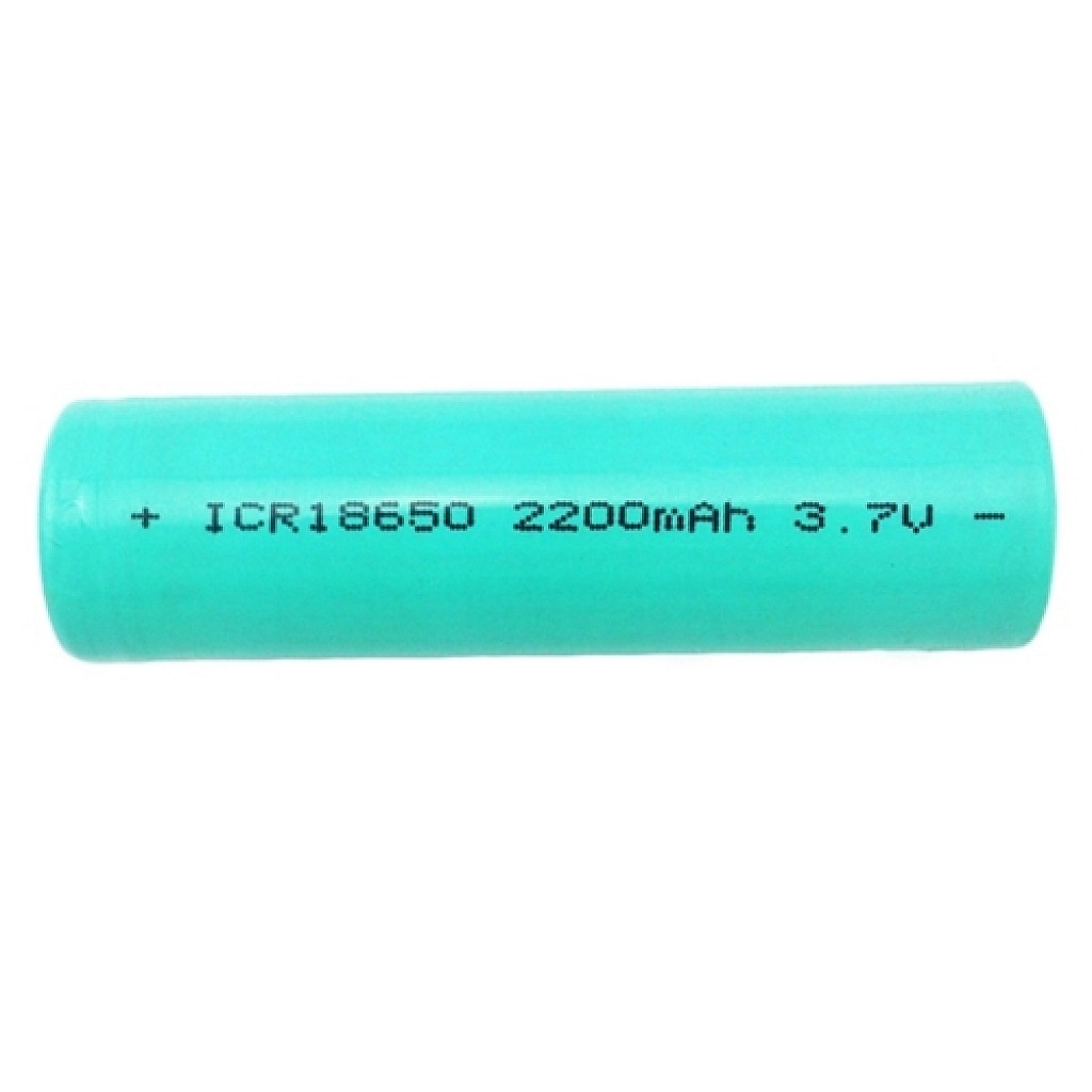 Li ion 18650 3 7v 2200mah battery 1c