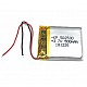 3.7v 500mAh Lipo Rechargeable Battery (Lithium Polymer) - Battery - Arduino