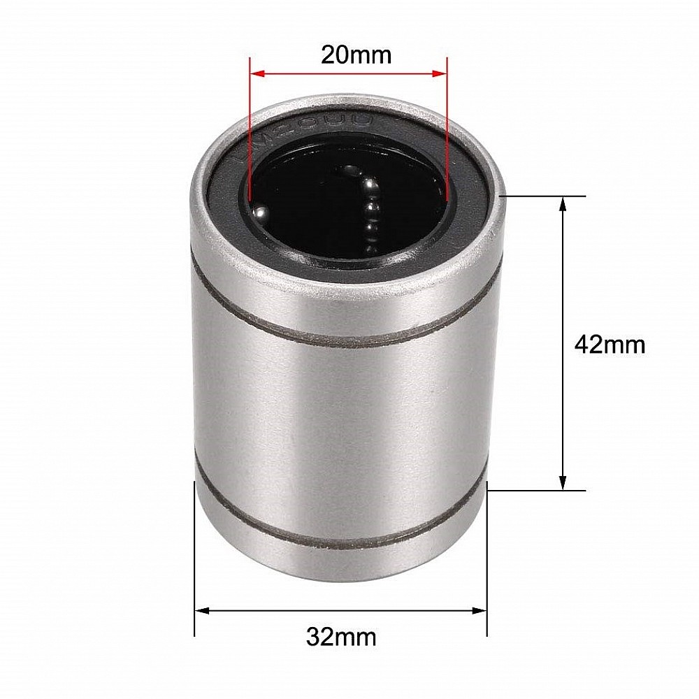 LM20UU 20mm Linear Motion Bearing for 3D Printer
