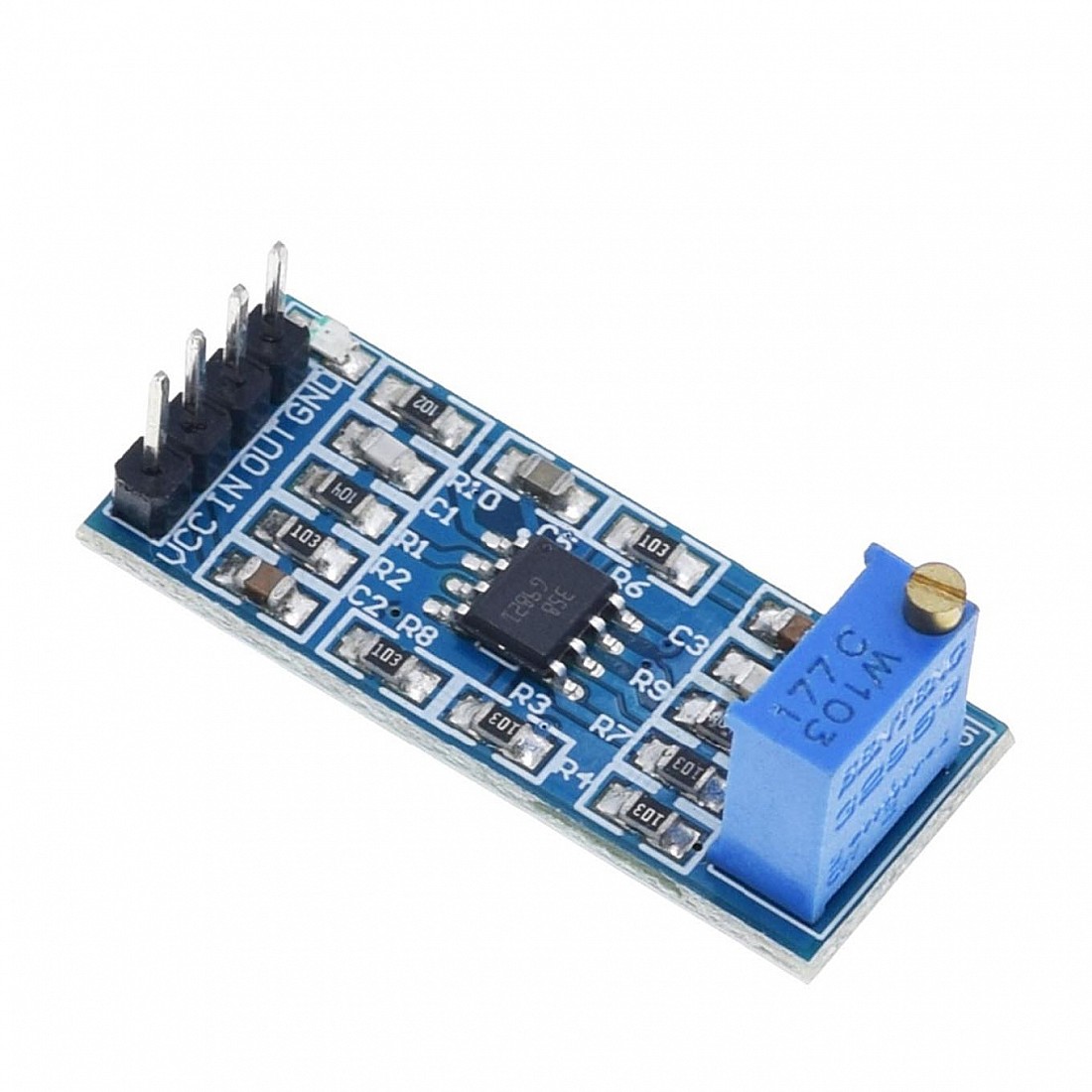 Operational Amplifier Module LM358 Gain Signal Amplification Operational Amplifier Module