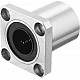 LMK16UU 16mm Square Flange Linear Motion Bearing LMK16UU 16mm Square Flange Linear Motion Bearing